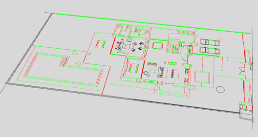 Color by Axis view mode