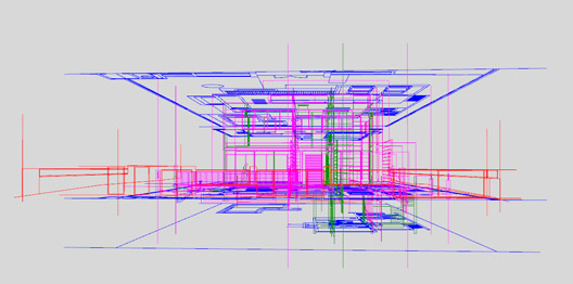 The CAD drawings rig inside SketchUP