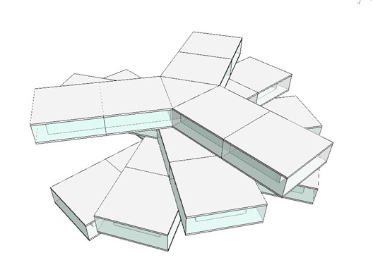 04 Aerial View Block Model