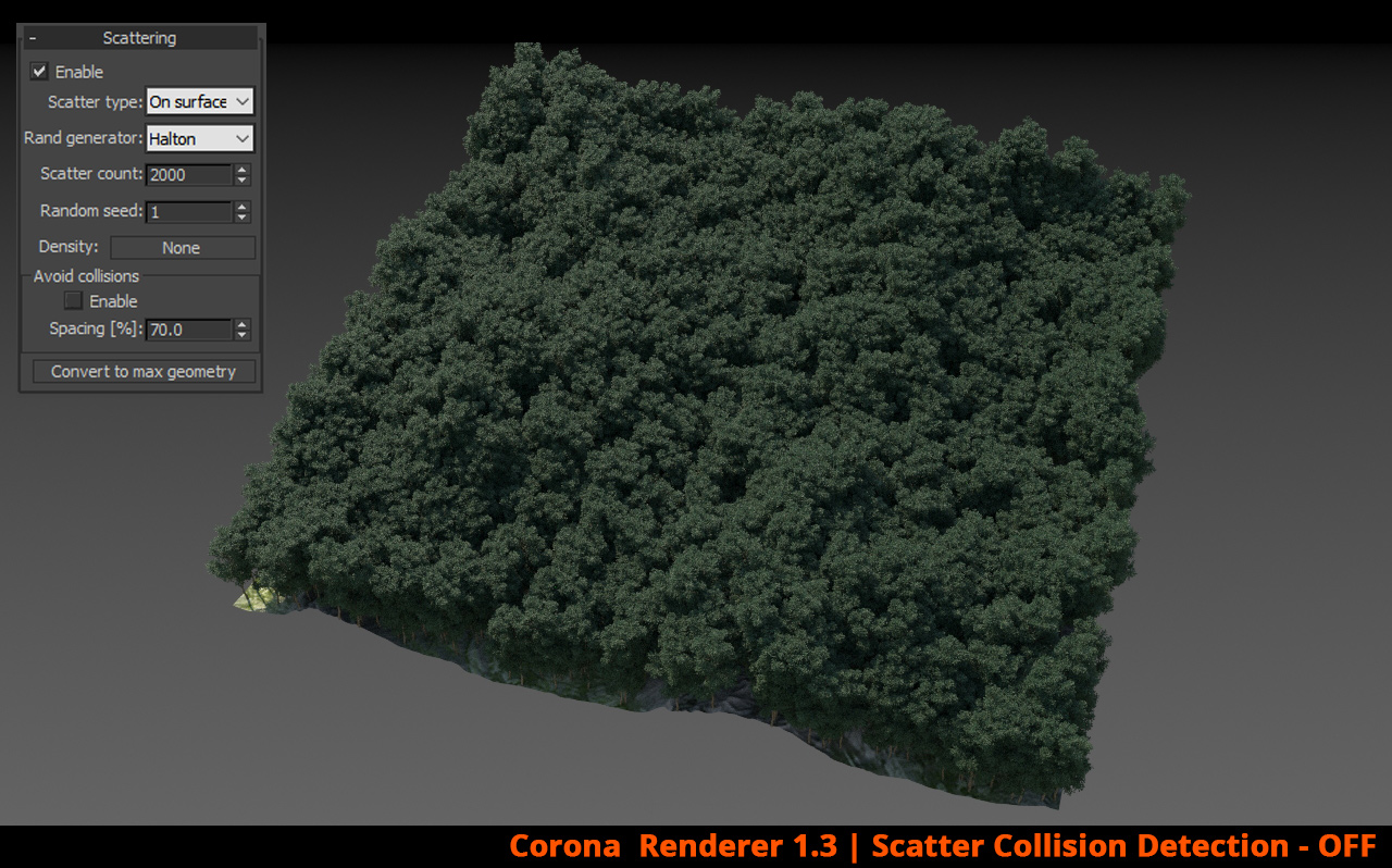 Corona-Renderer-Scatter-Collision-Detection-OFF