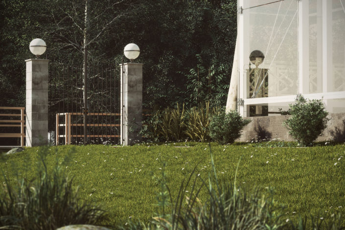 Diurna1 SketchUp and Skatter Making of Sarmiento Museum - Final Render - Cover Image