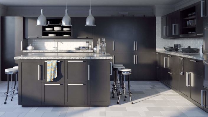 populate and iterate interiors