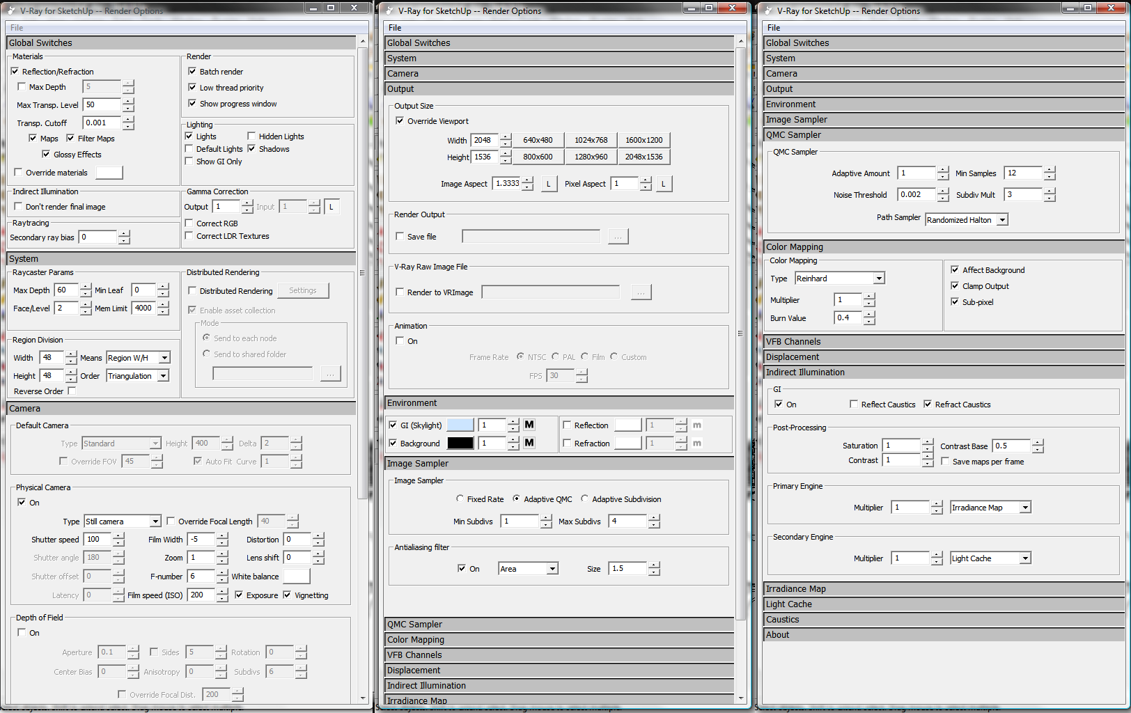 Render Settings 1 Ronen Bekerman 3d Architectural