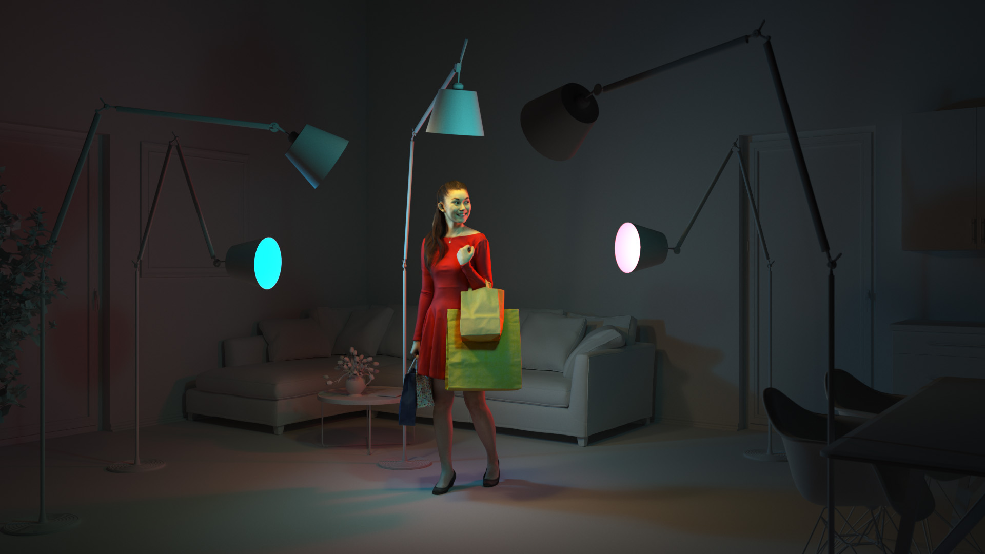 3D People in the Light and Shadow - 3D Architectural Visualization &  Rendering Blog