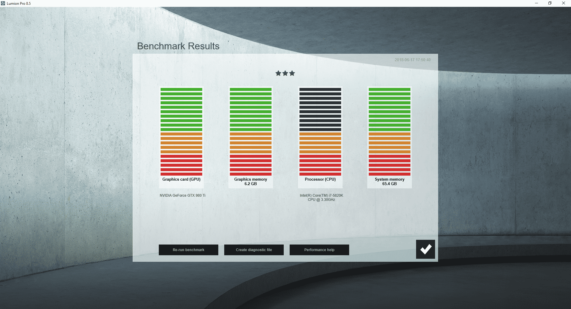 Why is your Graphics Card Score low in the Lumion Benchmark test? – Lumion  - User Support