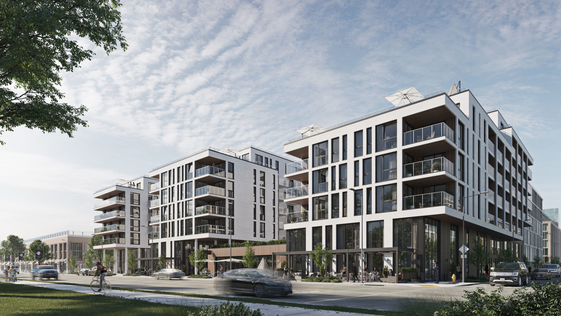 Modern Apartment Building