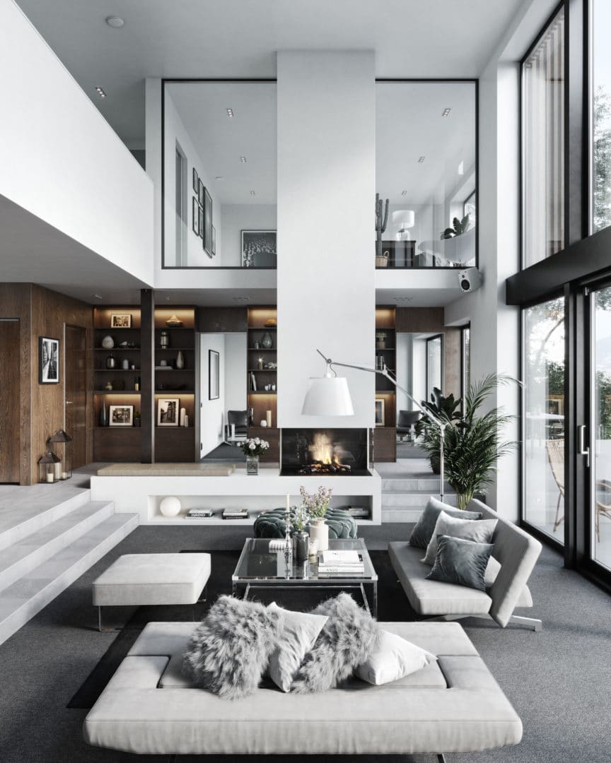 Modern house in Sweden - Ronen Bekerman - 3D Architectural ...