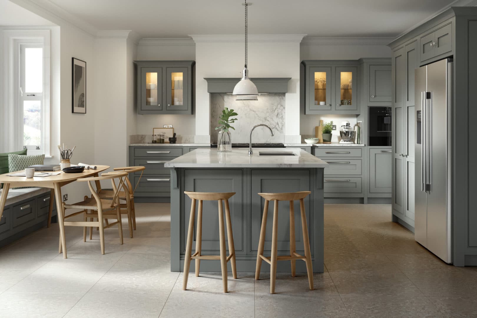 Modern Classic Kitchen Cgi Ronen Bekerman 3d Architectural