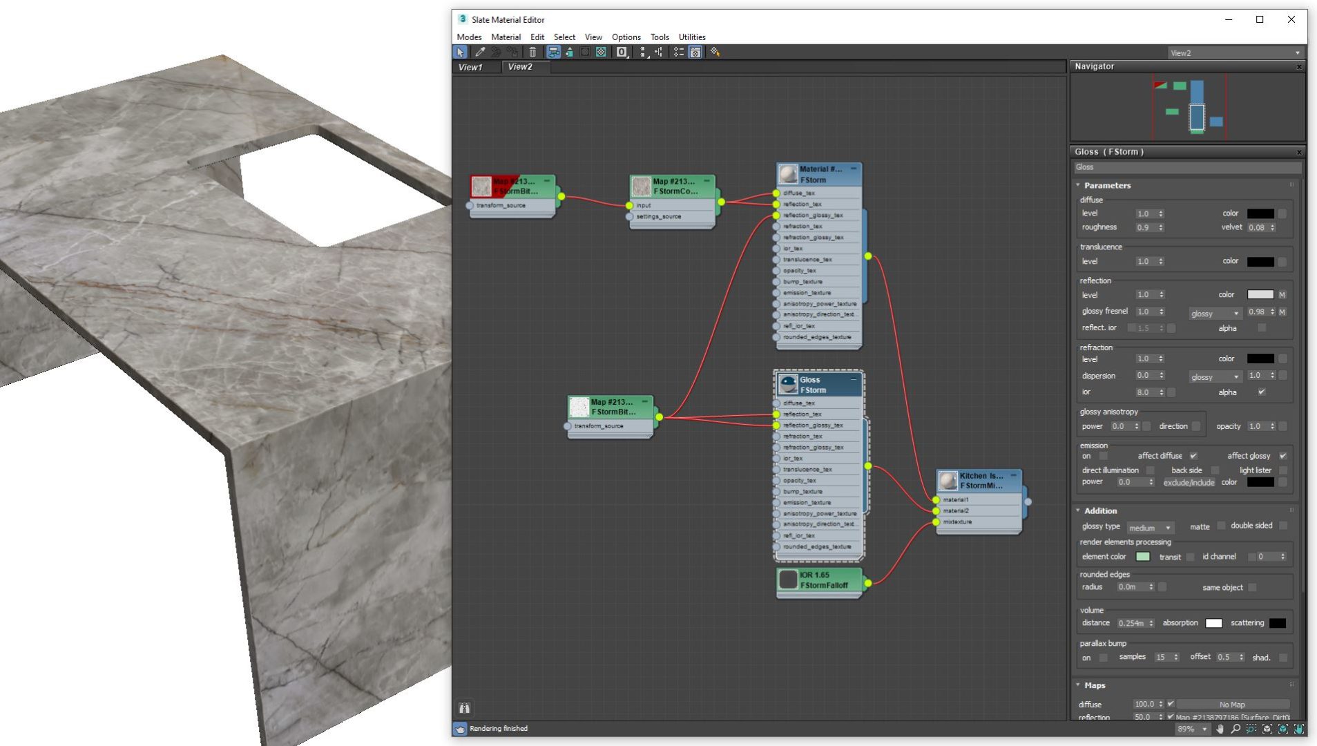 material_counter - Ronen Bekerman - 3D Architectural Visualization ...