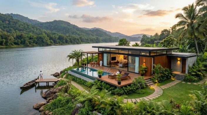 Pi7_luxury-modern-villa-waterfront-pool-architectural-visualization-amsterdam-netherlands-scaled